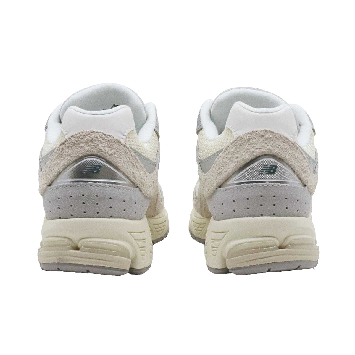 Beige-Grey - Back - New Balance Unisex Adult 2002 Runners Suede Trainers