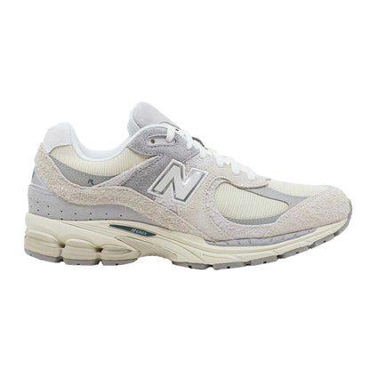 Beige-Grey - Front - New Balance Unisex Adult 2002 Runners Suede Trainers