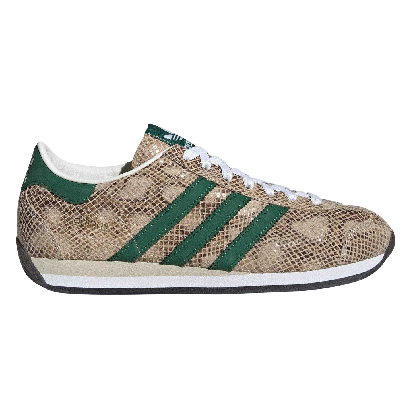 Alumina - Front - Adidas Mens Country Japan Leather Trainers