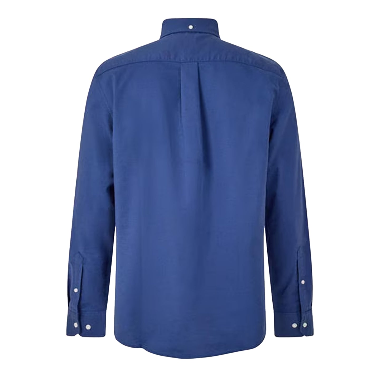 Mid Blue - Back - Farah Mens Boxworth Regular Formal Shirt