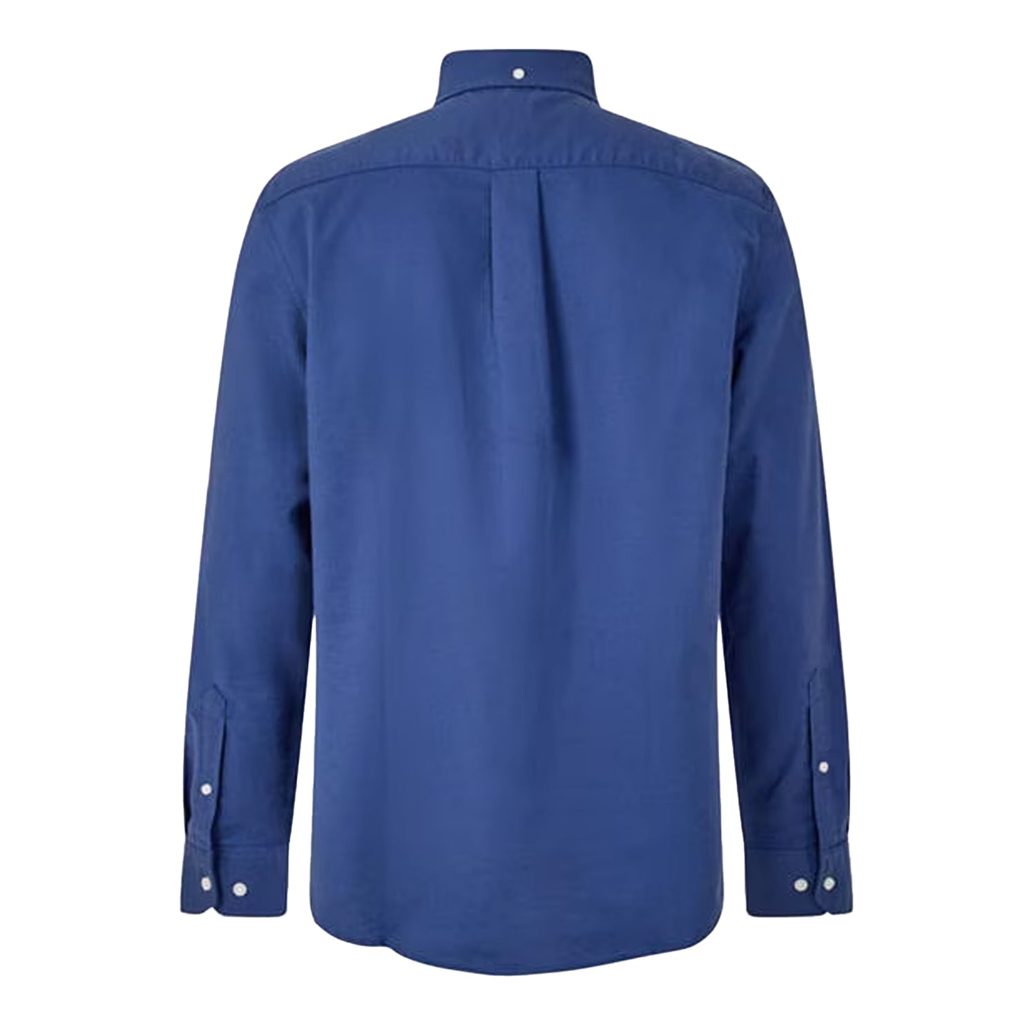 Mid Blue - Back - Farah Mens Boxworth Regular Formal Shirt