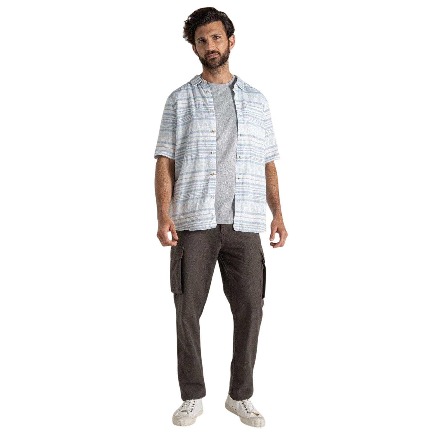 Niagara Blue - Side - Craghoppers Mens Shirt