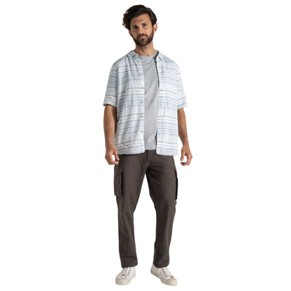 Niagara Blue - Side - Craghoppers Mens Shirt