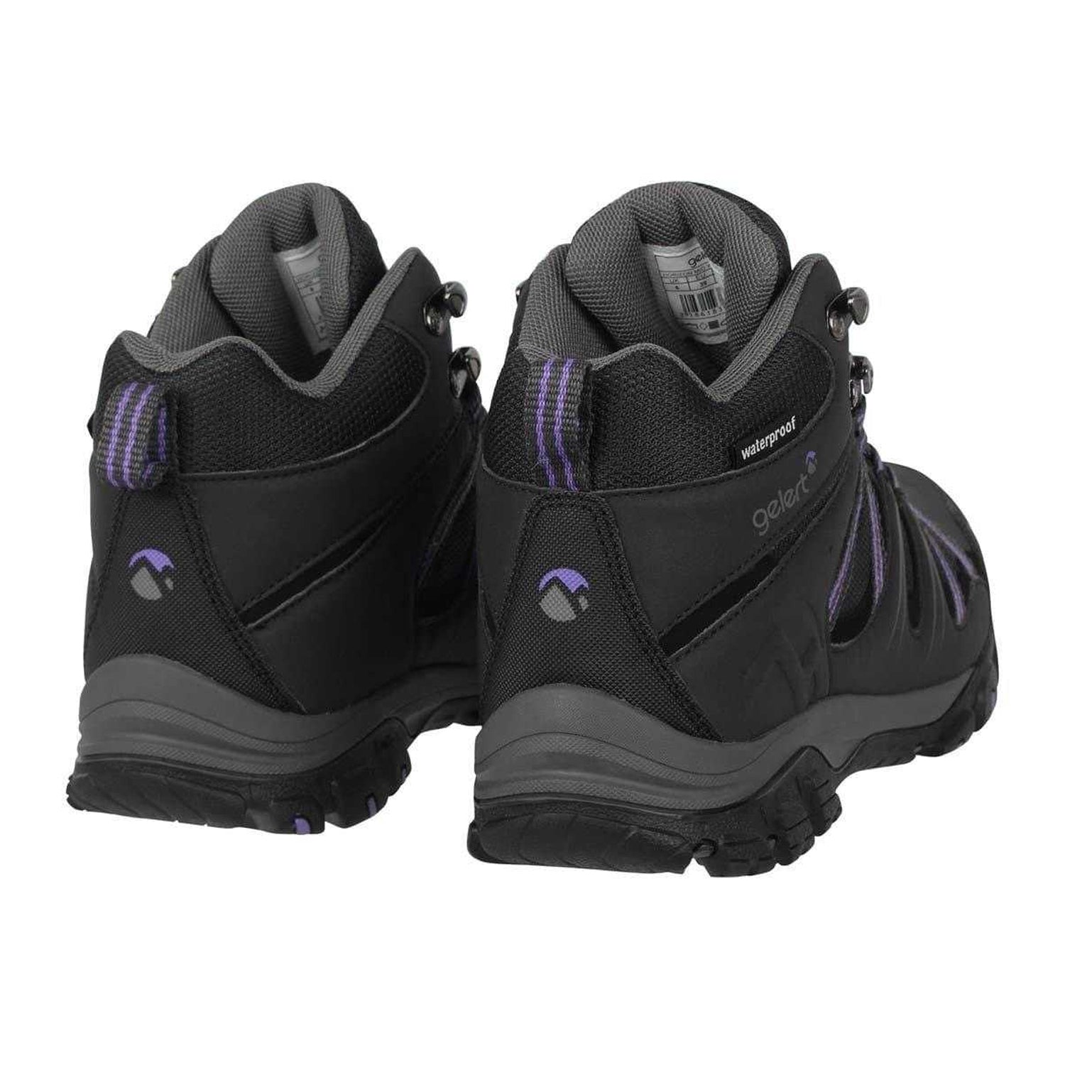 Navy - Back - Gelert Womens-Ladies Horizon Waterproof Walking Boots