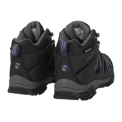 Navy - Back - Gelert Womens-Ladies Horizon Waterproof Walking Boots