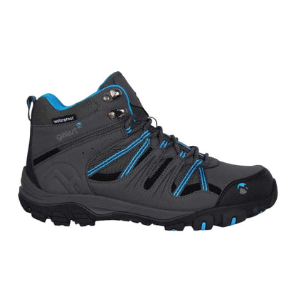 Charcoal-Blue - Lifestyle - Gelert Childrens-Kids Horizon Waterproof Walking Boots