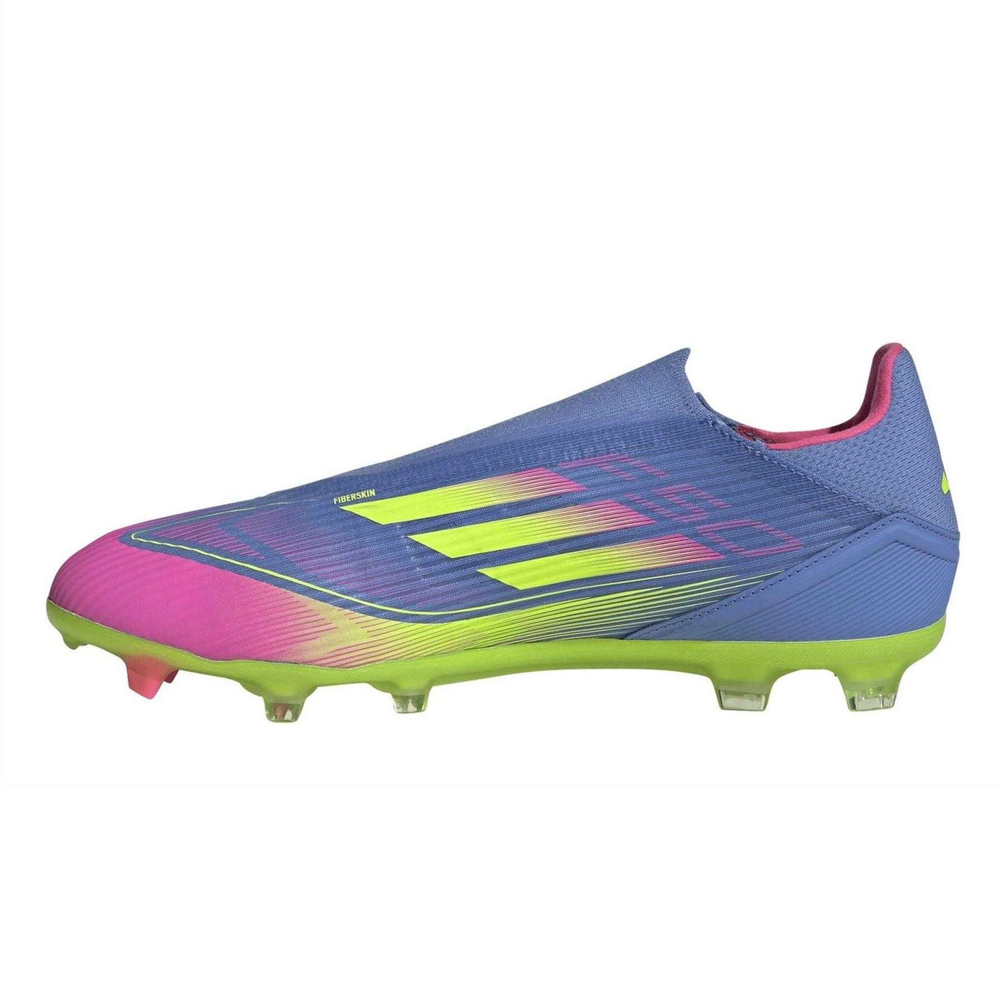 Blue-Lemon - Side - Adidas Unisex Adult League Firm Ground Football Boots