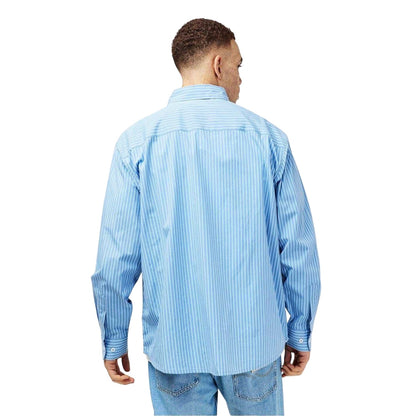 Sky Blue - Back - Jack Wills Mens Long-Sleeved Shirt