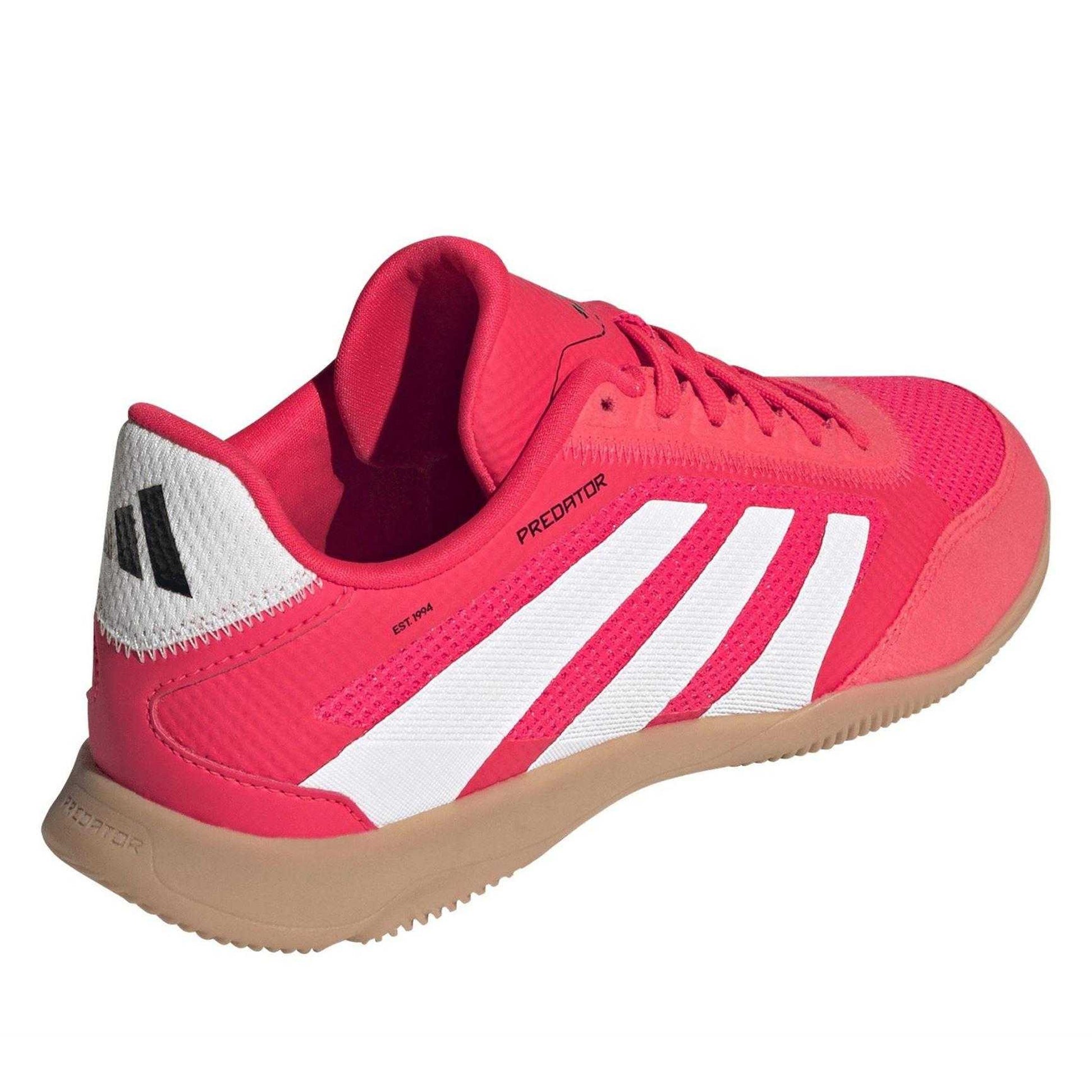 Lucid Red - Back - Adidas Mens Predator League Indoor Football Shoes