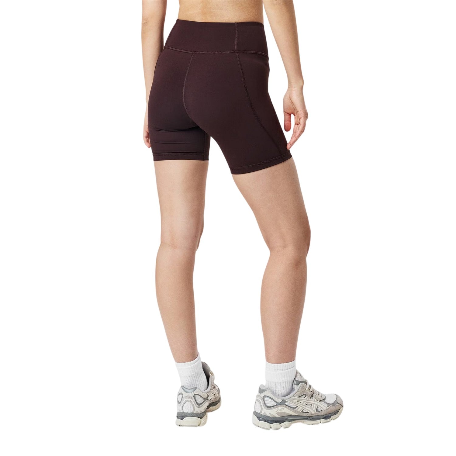 Brown - Back - Sweaty Betty Womens-Ladies Ultimate High Waist Slim Cycling Shorts