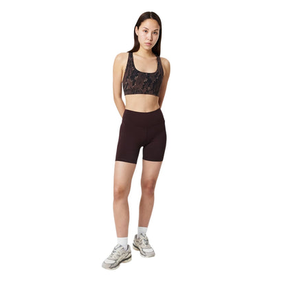 Brown - Side - Sweaty Betty Womens-Ladies Ultimate High Waist Slim Cycling Shorts