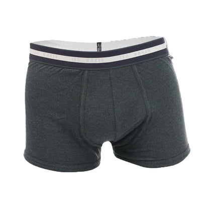 Black-Grey-Denim - Front - Ted Baker Mens Cotton Boxer Shorts (Pack of 3)