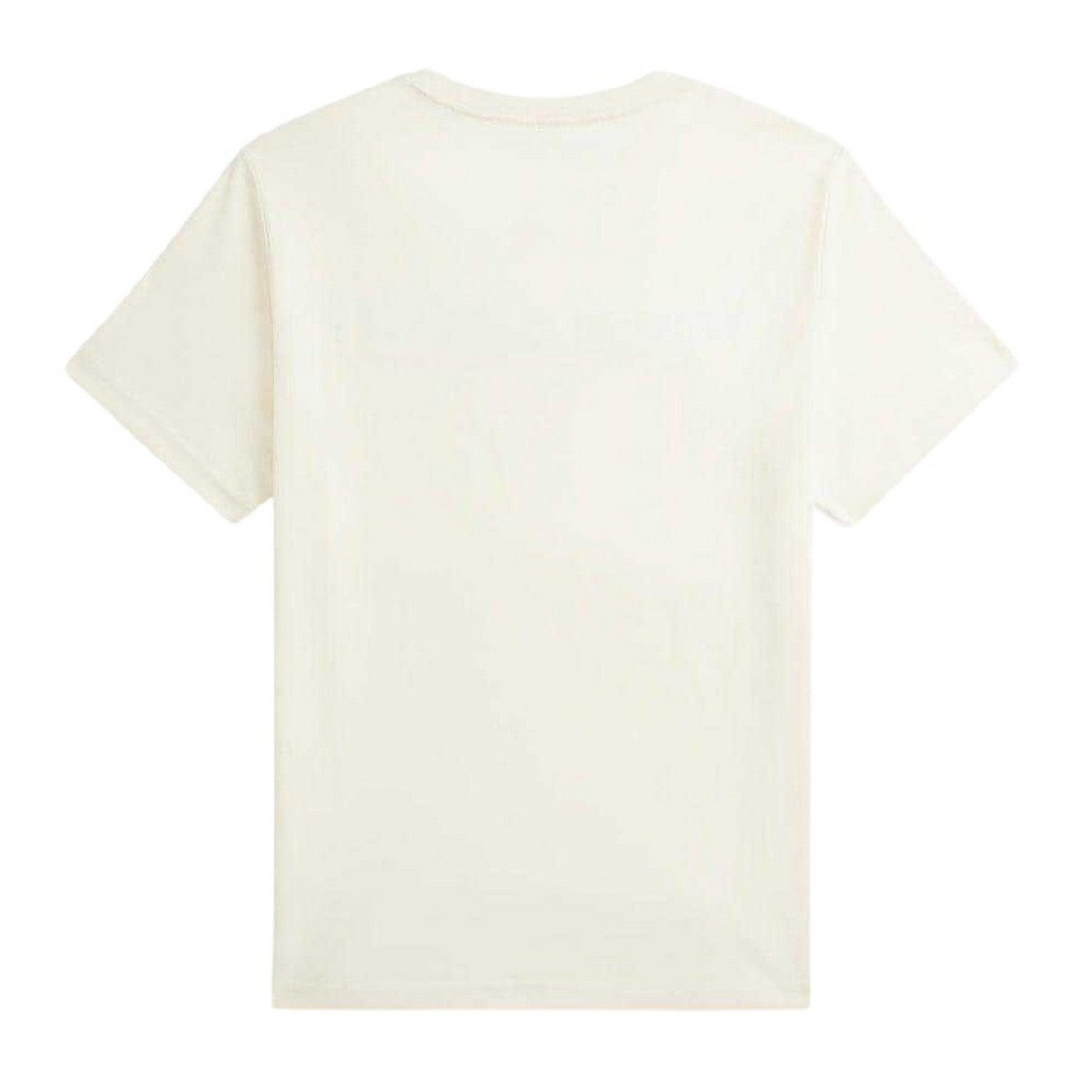 Cream - Back - Ralph Lauren Childrens-Kids Logo T-Shirt