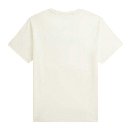 Cream - Back - Ralph Lauren Childrens-Kids Logo T-Shirt