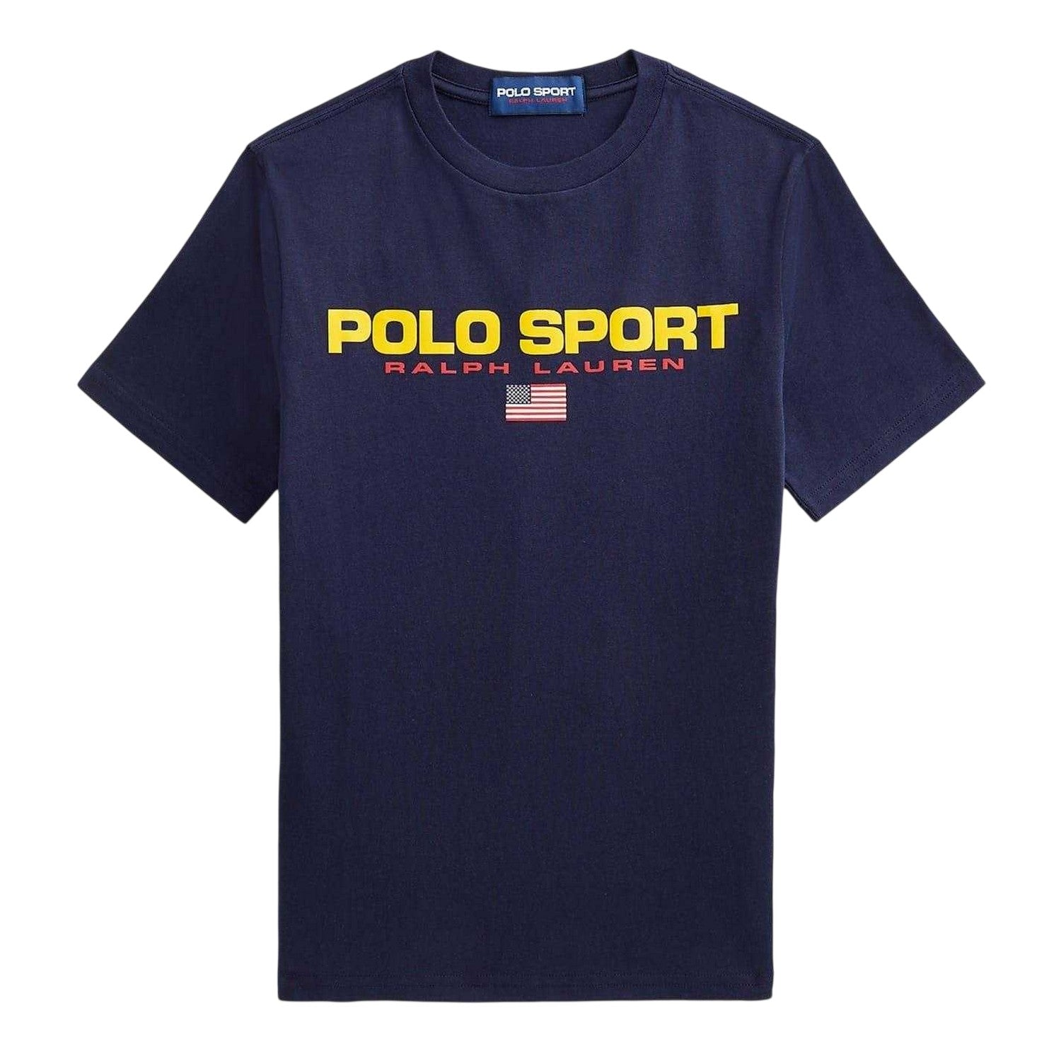 Navy - Front - Ralph Lauren Childrens-Kids Logo T-Shirt