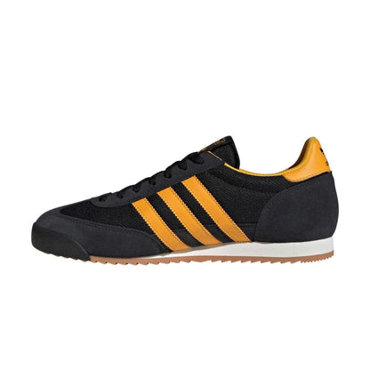 Core Black - Side - Adidas Mens Originals R71 Leather Trainers