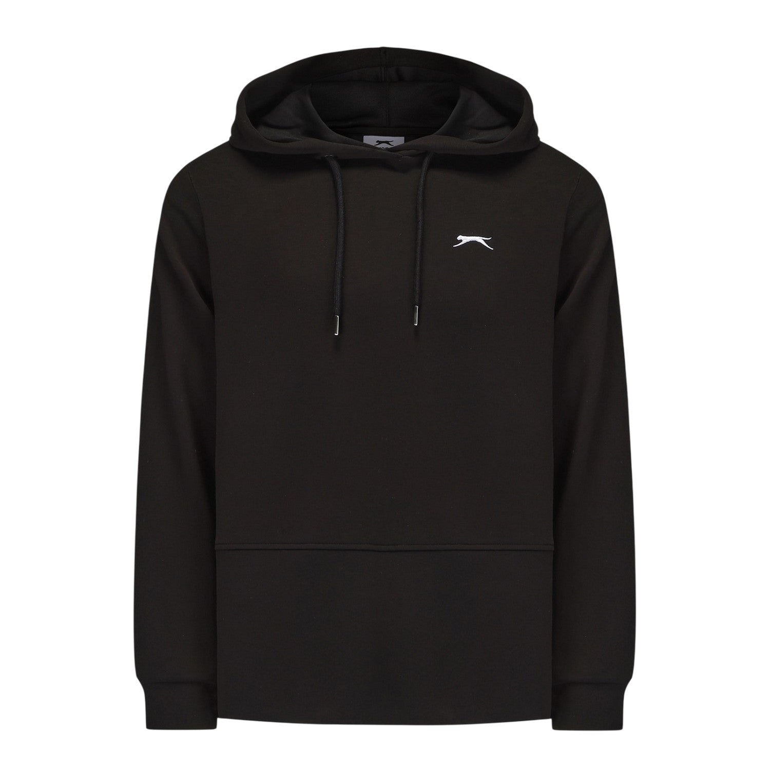 Black - Front - Slazenger Womens-Ladies Scuba Hoodie