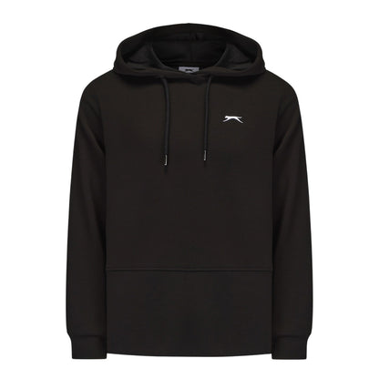 Black - Front - Slazenger Womens-Ladies Scuba Hoodie