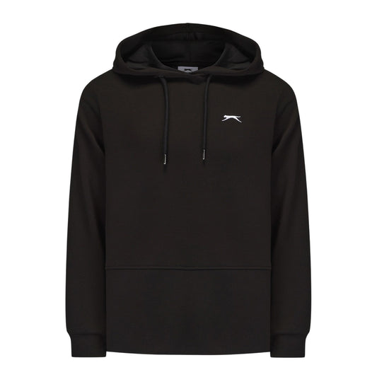 Black - Front - Slazenger Womens-Ladies Scuba Hoodie