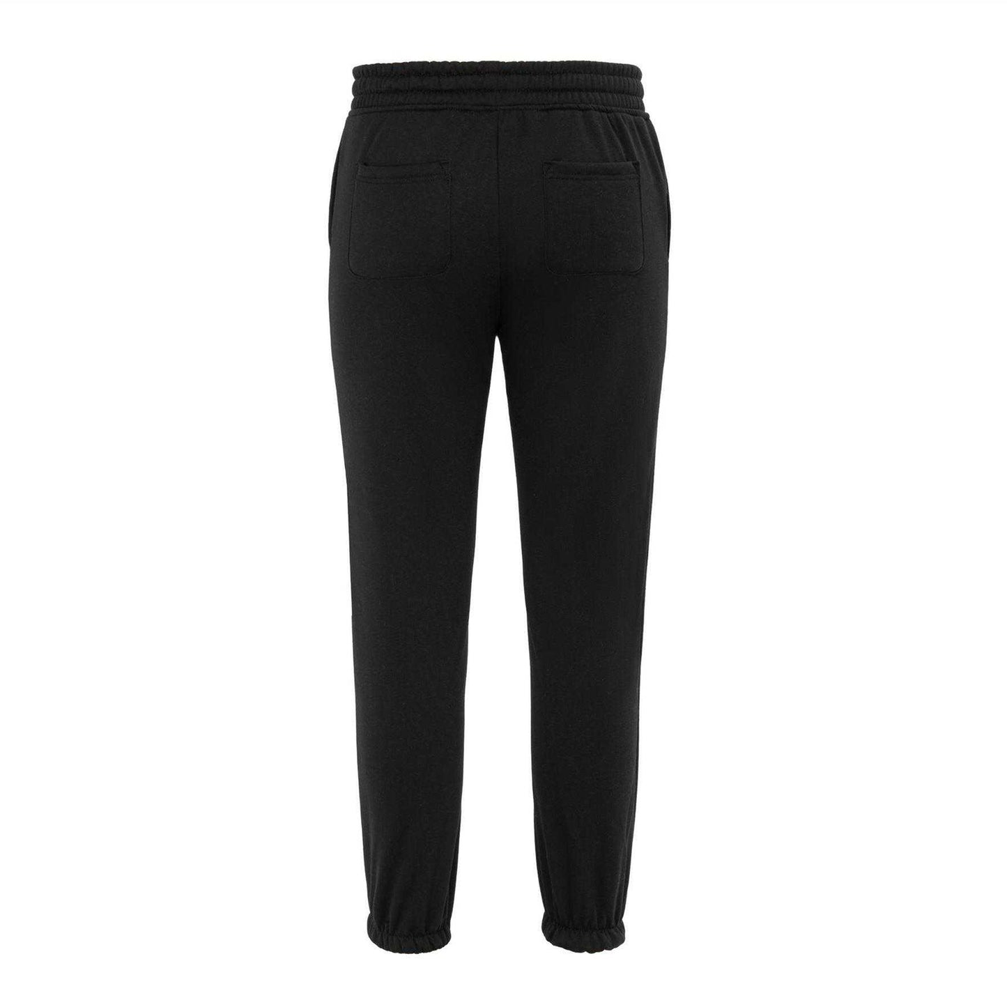 Black - Back - SoulCal Mens Fleece Lined Jogging Bottoms