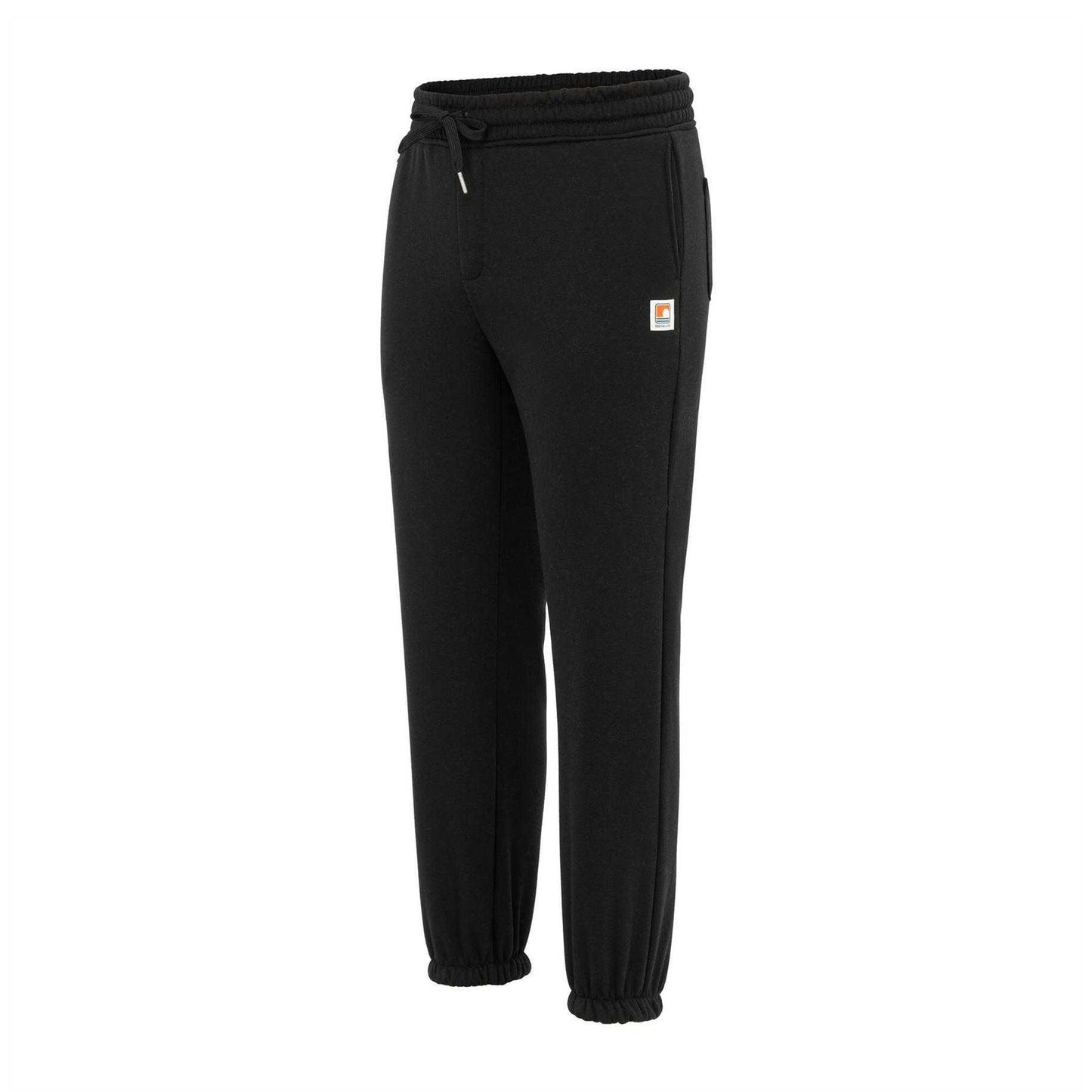 Black - Side - SoulCal Mens Fleece Lined Jogging Bottoms