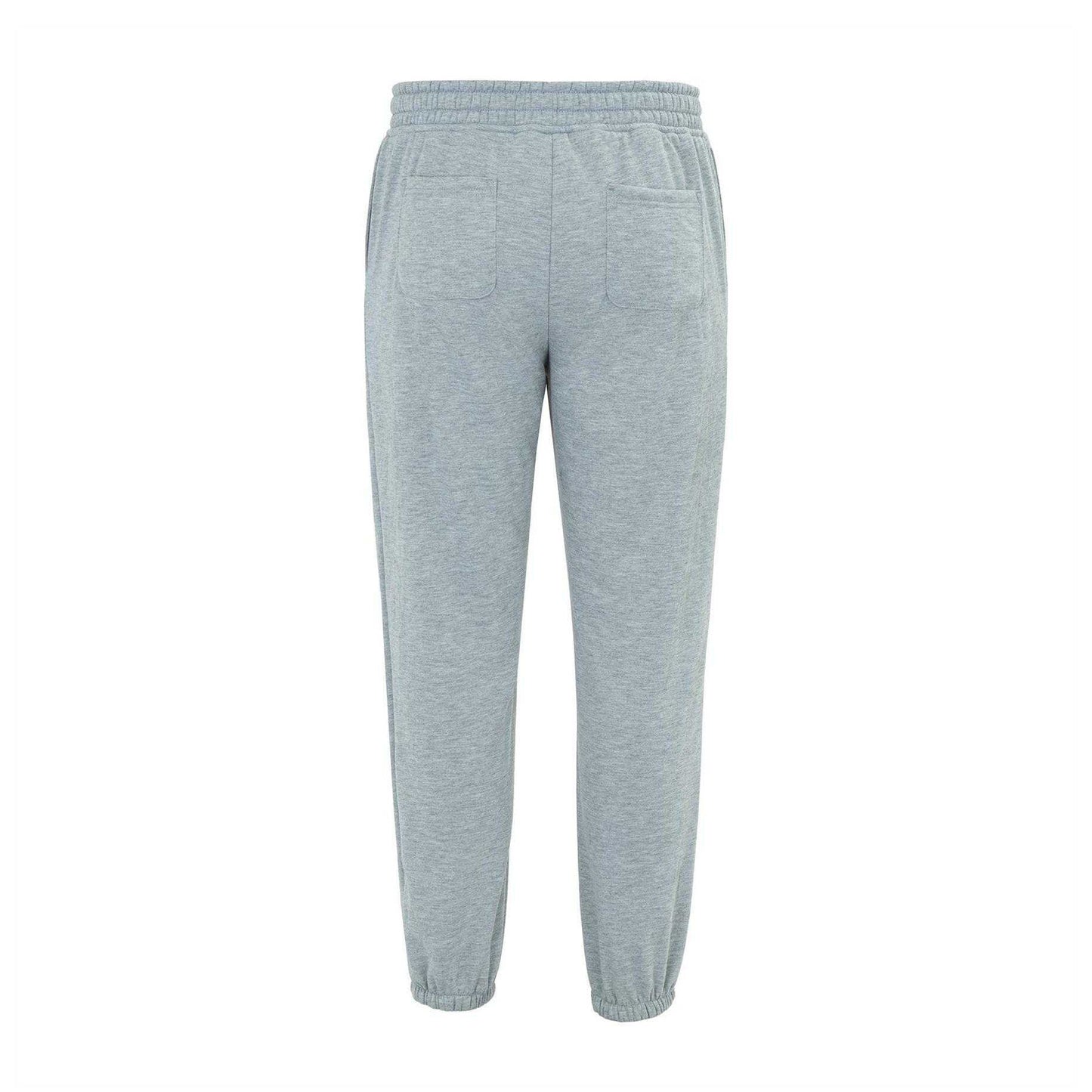 Light Grey - Back - SoulCal Mens Fleece Lined Jogging Bottoms
