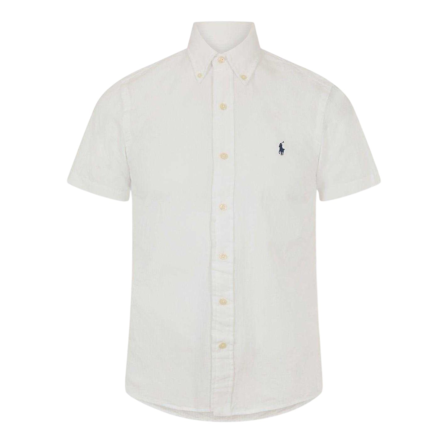 White - Front - Ralph Lauren Mens Short-Sleeved Shirt