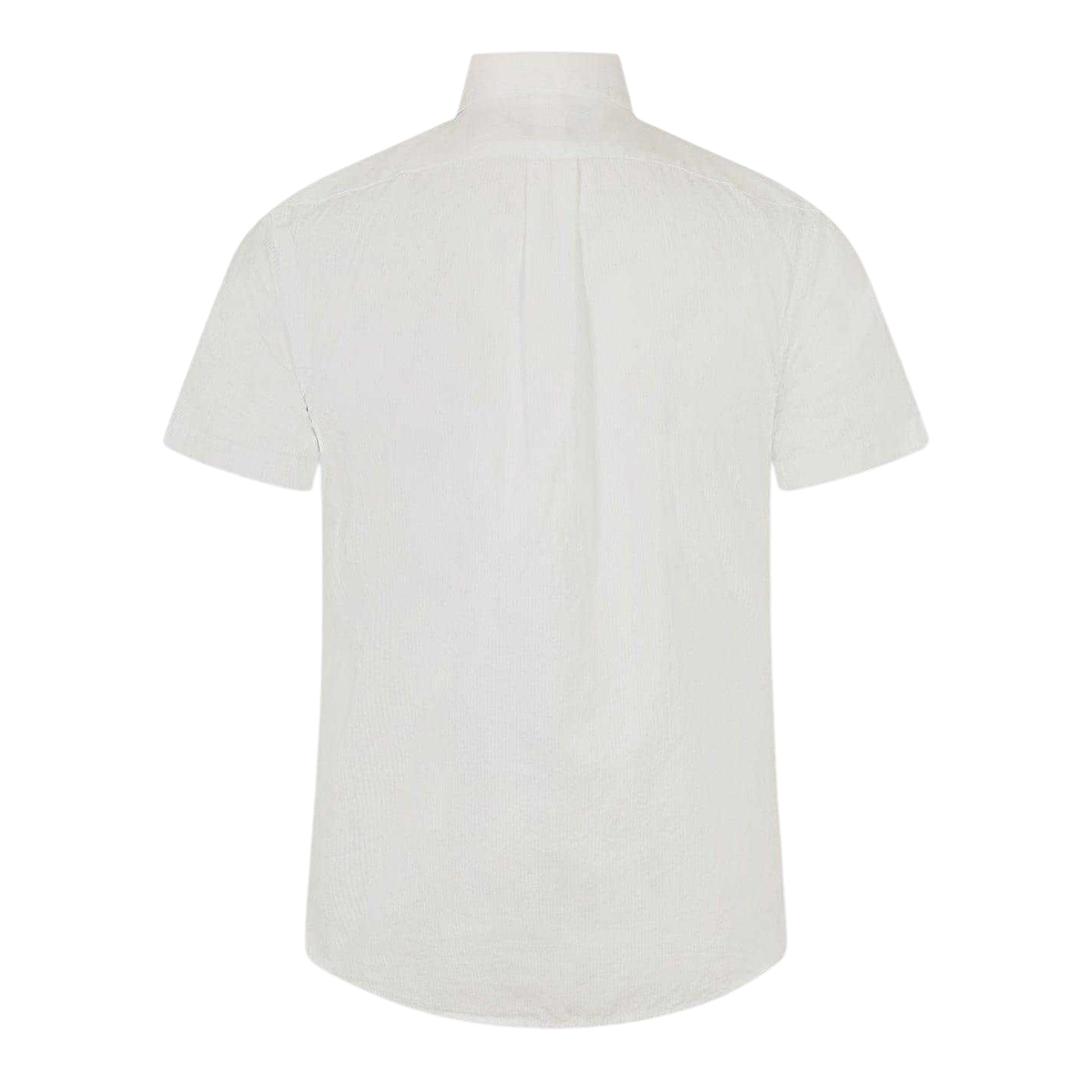White - Back - Ralph Lauren Mens Short-Sleeved Shirt