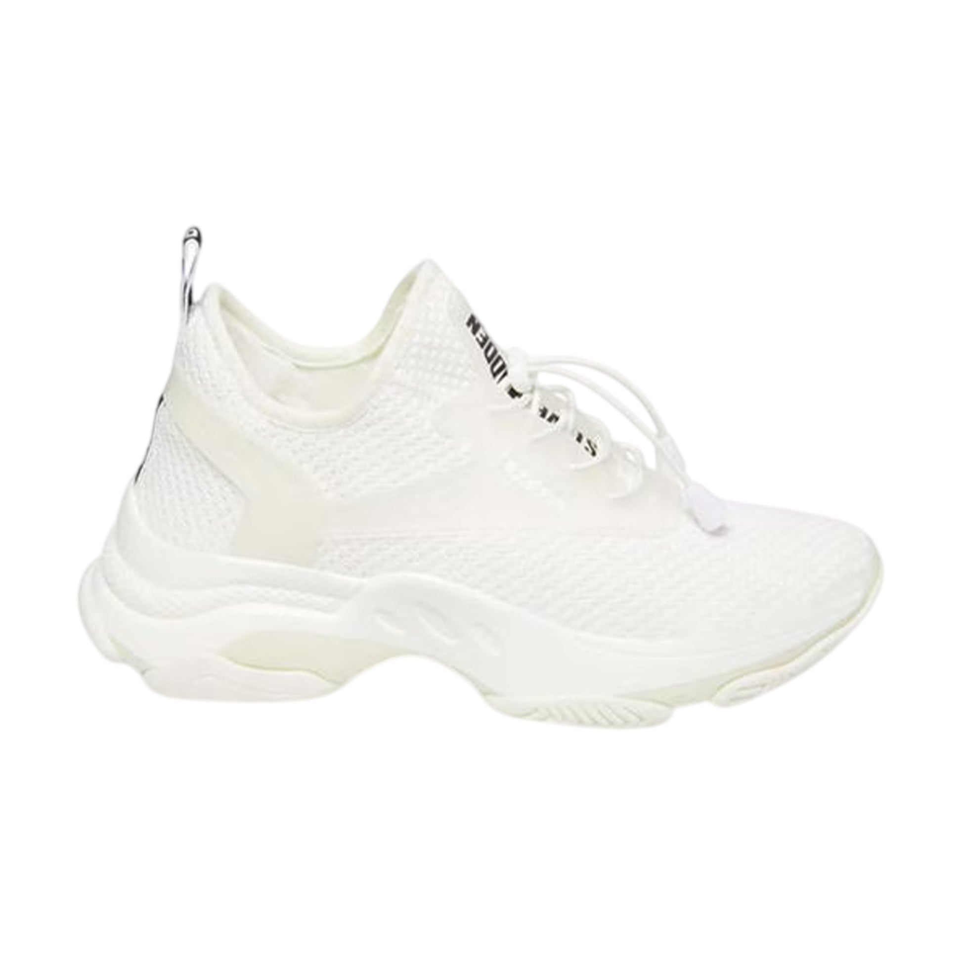 White - Front - Steve Madden Womens-Ladies Mesh Trainers