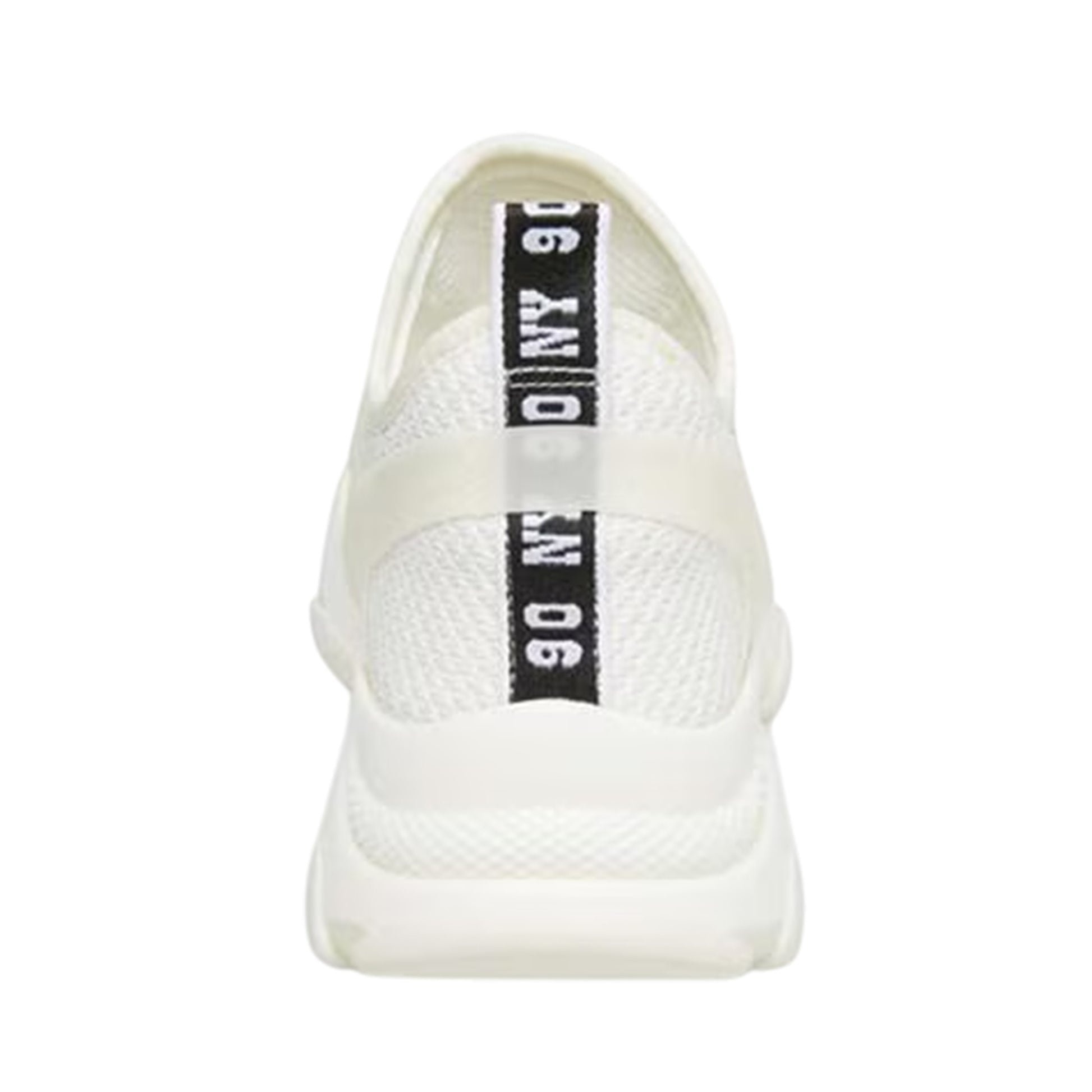 White - Back - Steve Madden Womens-Ladies Mesh Trainers