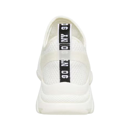 White - Back - Steve Madden Womens-Ladies Mesh Trainers