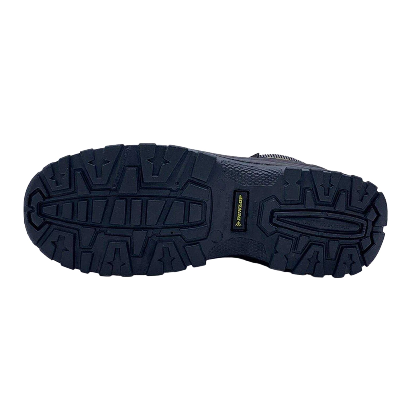 Black - Pack Shot - Dunlop Mens Nova Logo Leather Steel Toe Cap Safety Boots