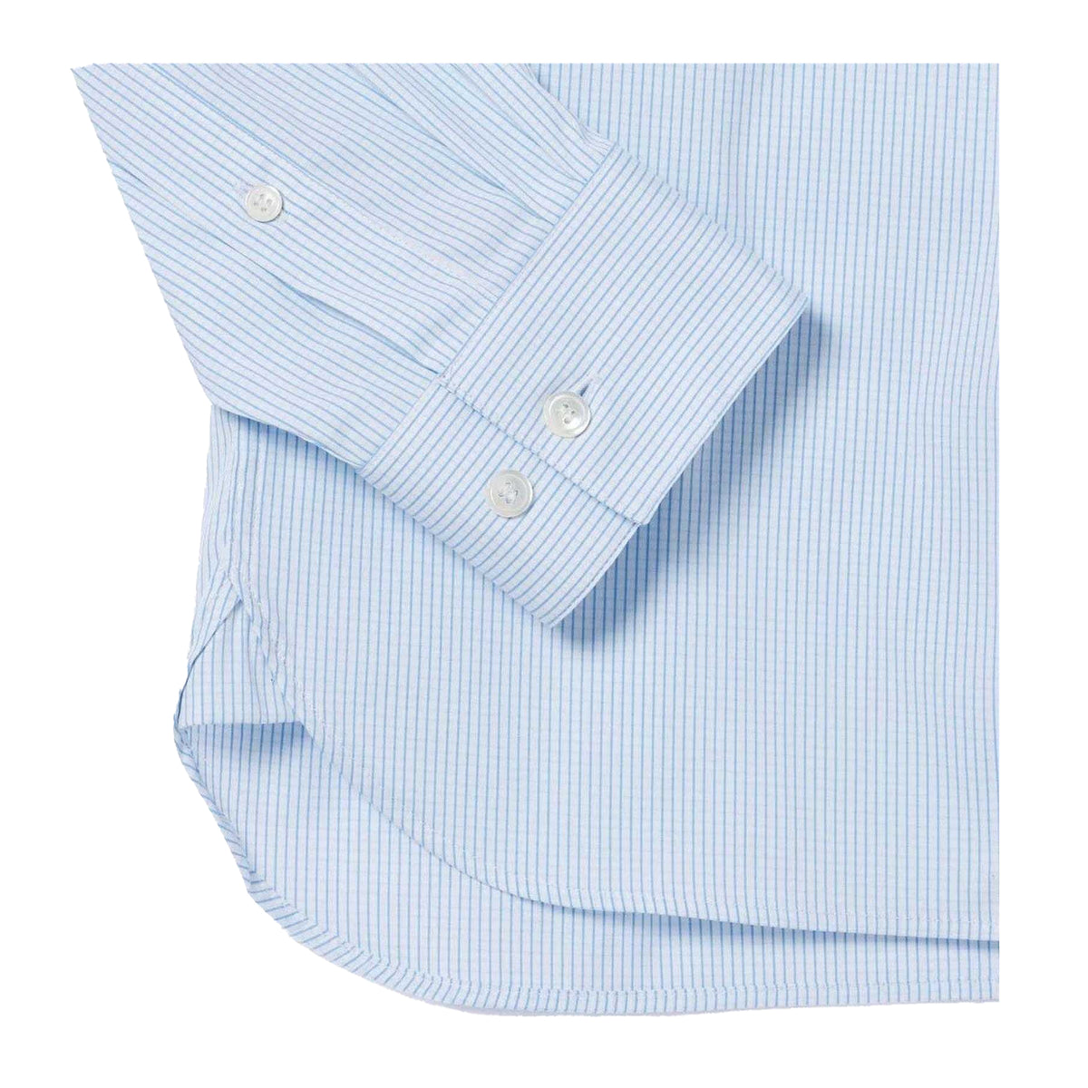 White - Side - Lacoste Mens Plaid Poplin Shirt