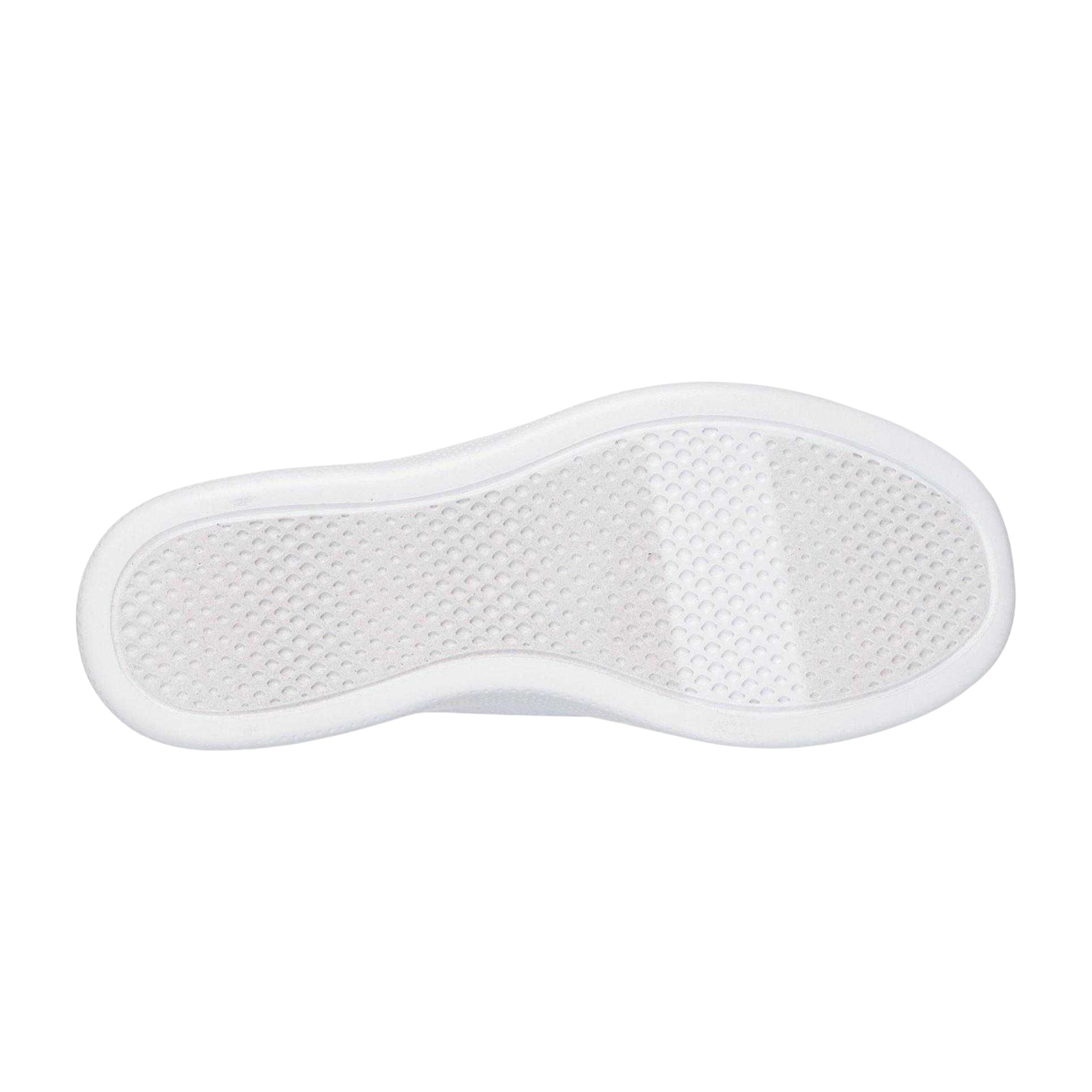 White - Lifestyle - Skechers Childrens-Kids Bobs Skip Cute Canvas Trainers