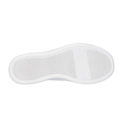 White - Lifestyle - Skechers Childrens-Kids Bobs Skip Cute Canvas Trainers