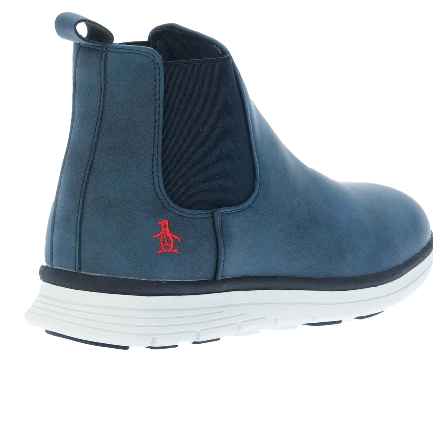 Navy - Back - Original Penguin Childrens-Kids Nico Boots