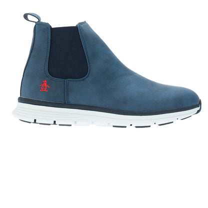 Navy - Side - Original Penguin Childrens-Kids Nico Boots