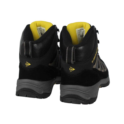 Black-Charcoal - Back - Dunlop Mens Michigan Steel Toe Cap Safety Boots