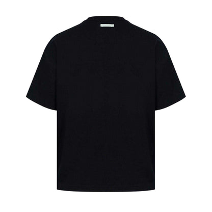 Black - Side - Jack Wills Mens Heavyweight Chest Pocket Oversized T-Shirt