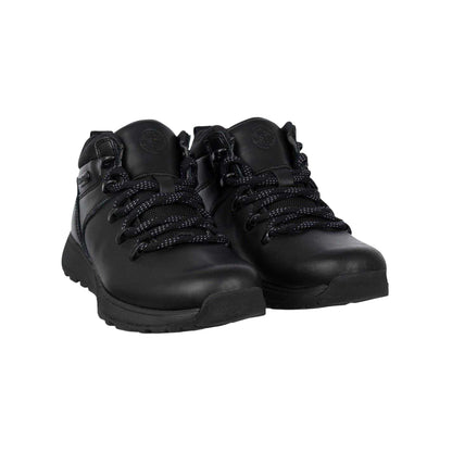 Black - Lifestyle - Firetrap Boys Rhino Leather Hiking Boots