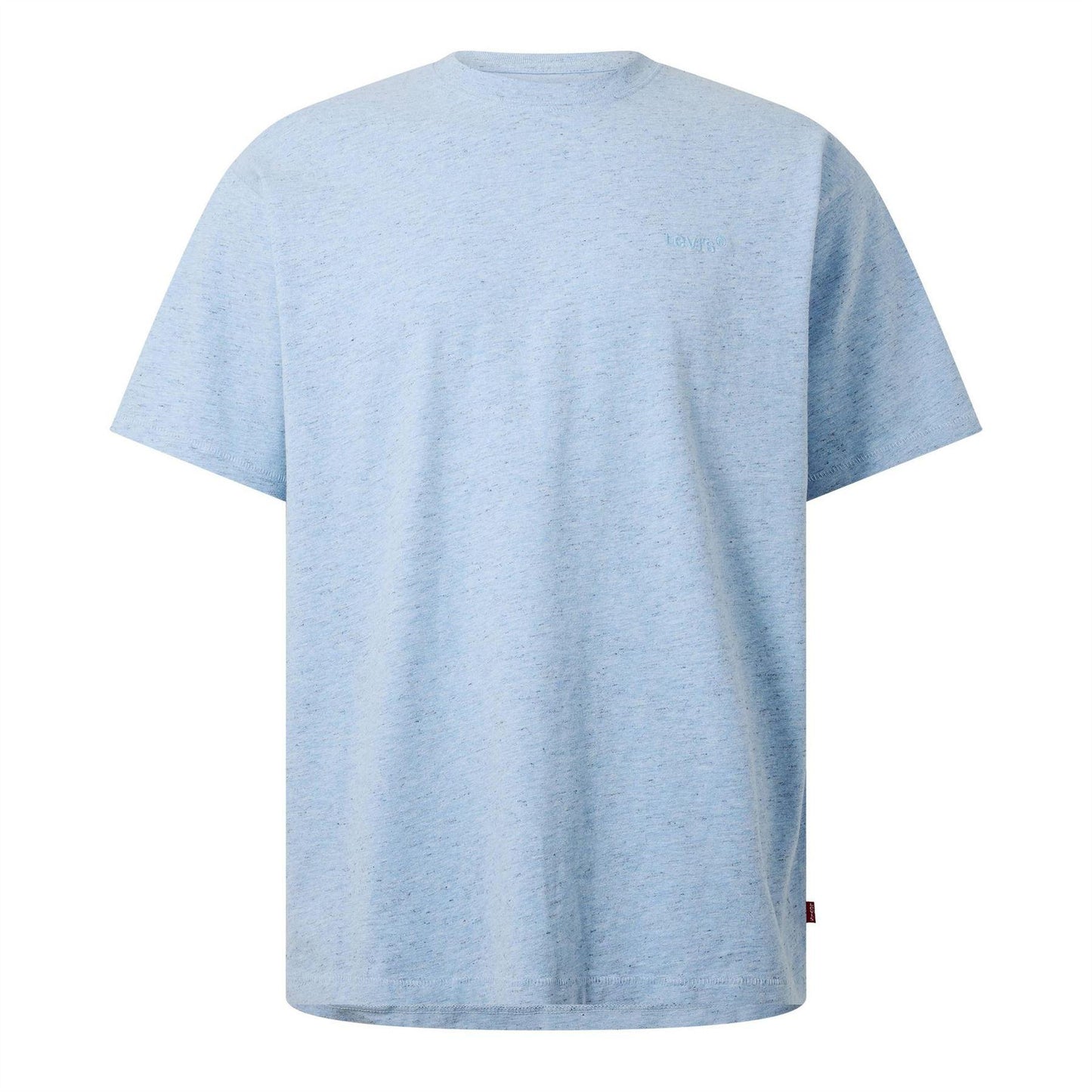 Light Blue - Front - Levis Mens Authentic Vintage Tab Detail T-Shirt
