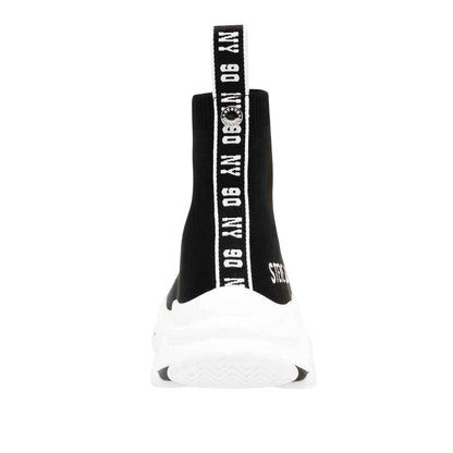 Black - Back - Steve Madden Womens-Ladies Mastery Trainers