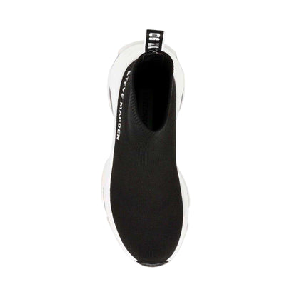 Black - Side - Steve Madden Womens-Ladies Mastery Trainers
