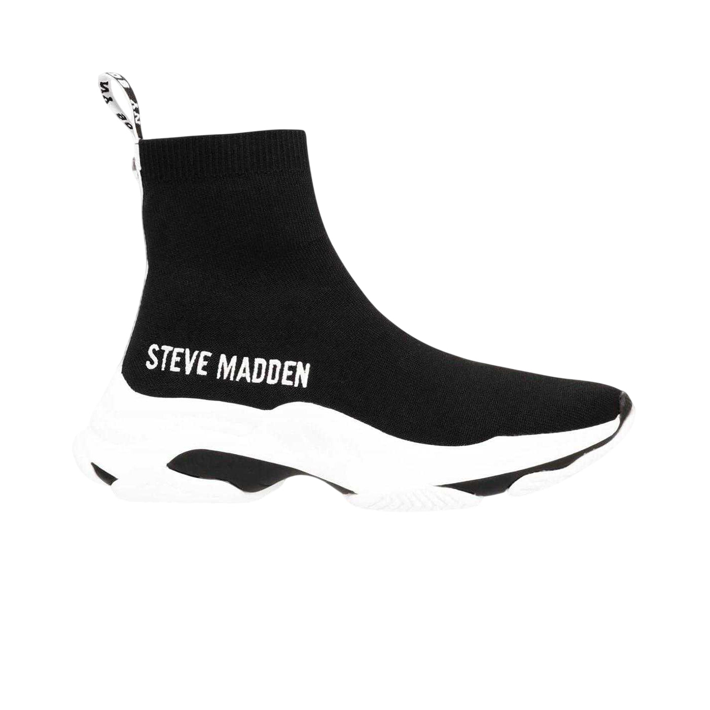 Black - Front - Steve Madden Womens-Ladies Mastery Trainers