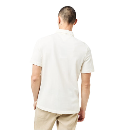 Ivory - Back - Tommy Hilfiger Mens Waffle Shirt