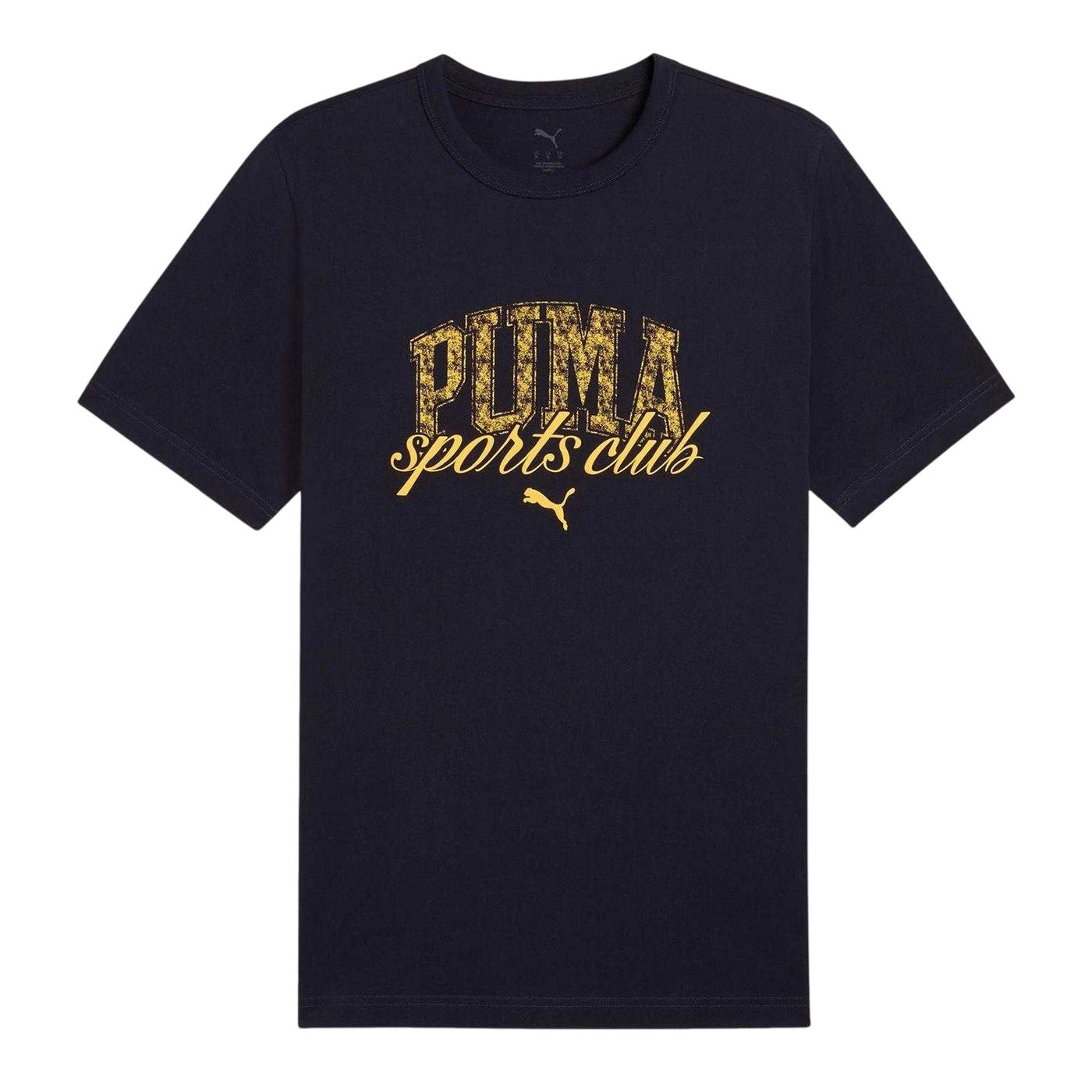 Navy - Front - Puma Mens Class Graphic Logo Relaxed Fit T-Shirt