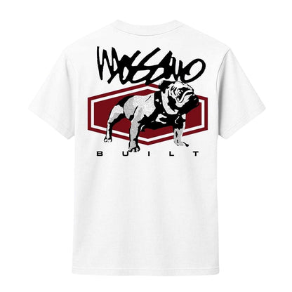 White - Back - Mossimo Unisex Adult Graphic Print T-Shirt