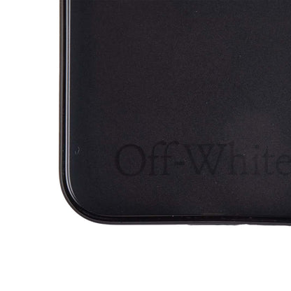 Black - Back - Off White iPhone 12 Pro Compatible Caravaggio Arrow Case