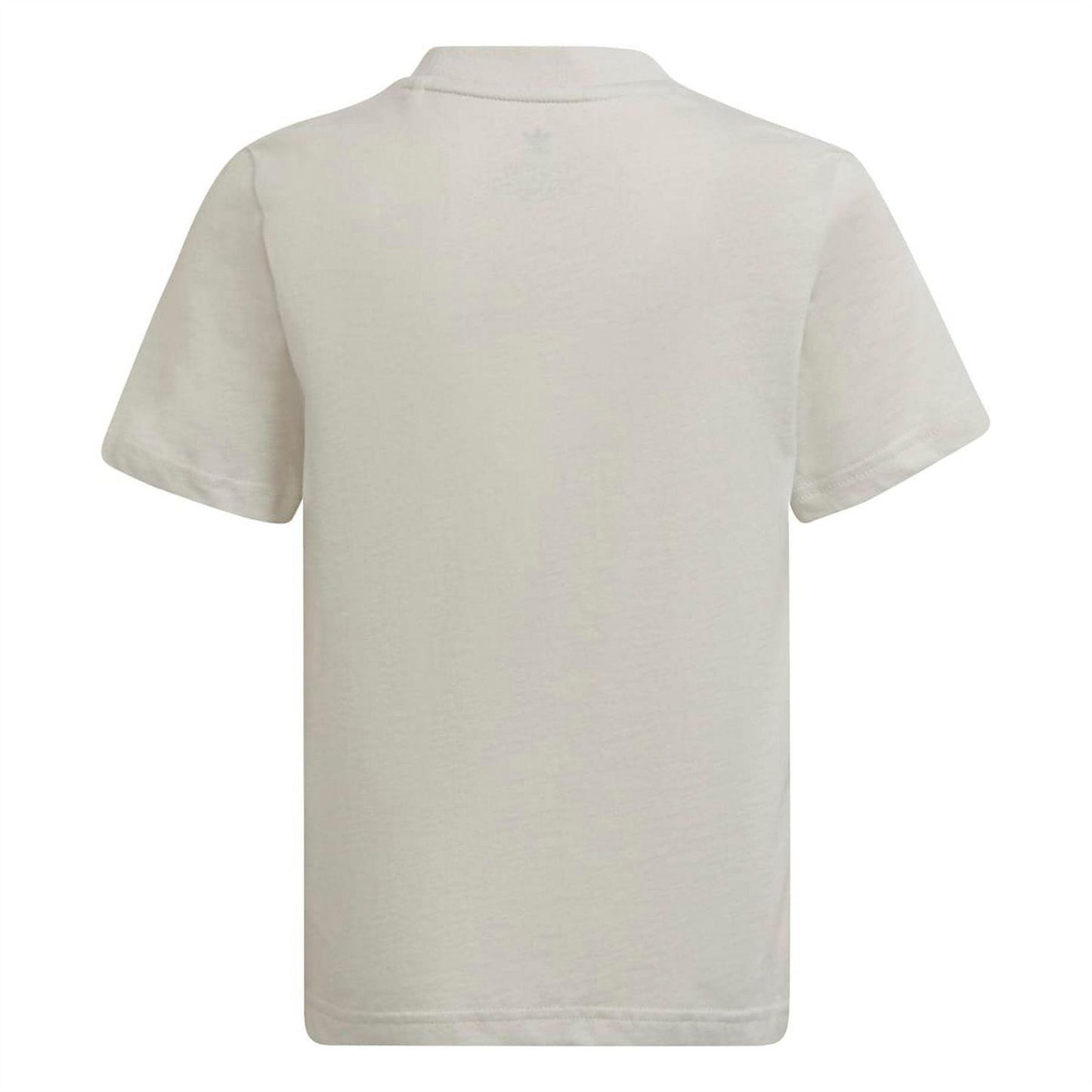 Grey - Back - Adidas Childrens-Kids Originals Camo T-Shirt