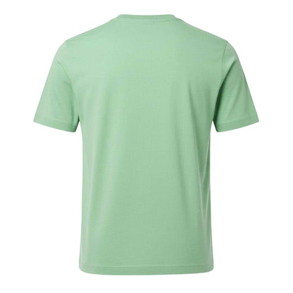Green - Back - Lacoste Mens Embroidered Logo Cotton T-Shirt